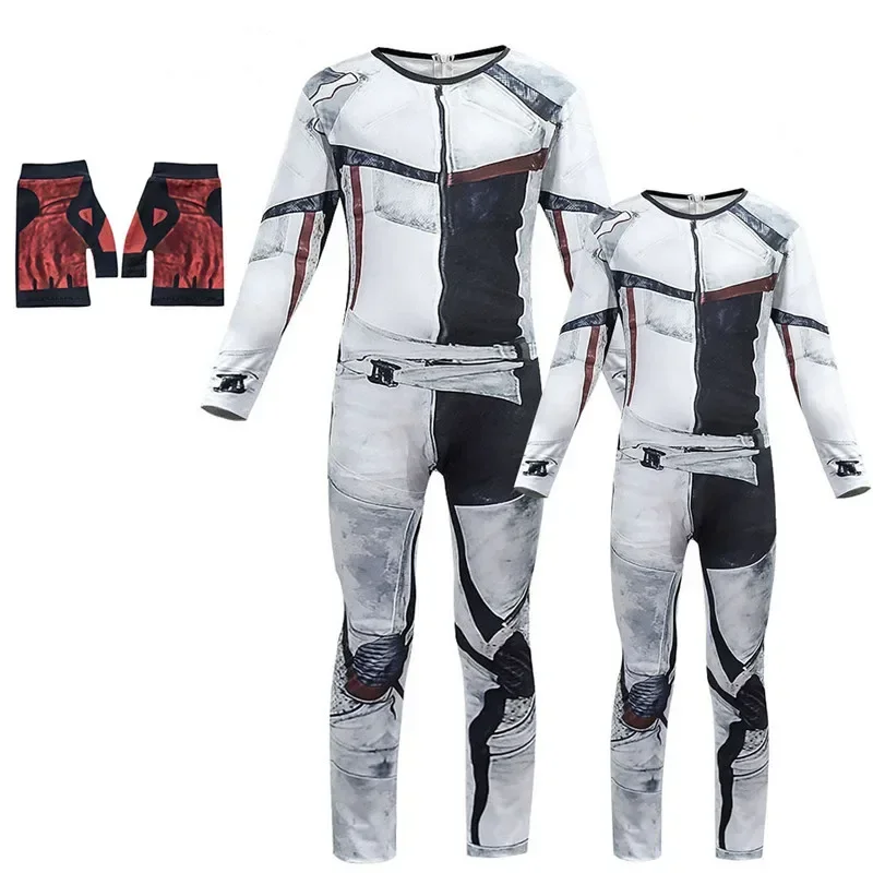 Комбинезон Descendants 3 Carlos Gil парик костюм для косплея полиэстер костюмы на Хэллоуин