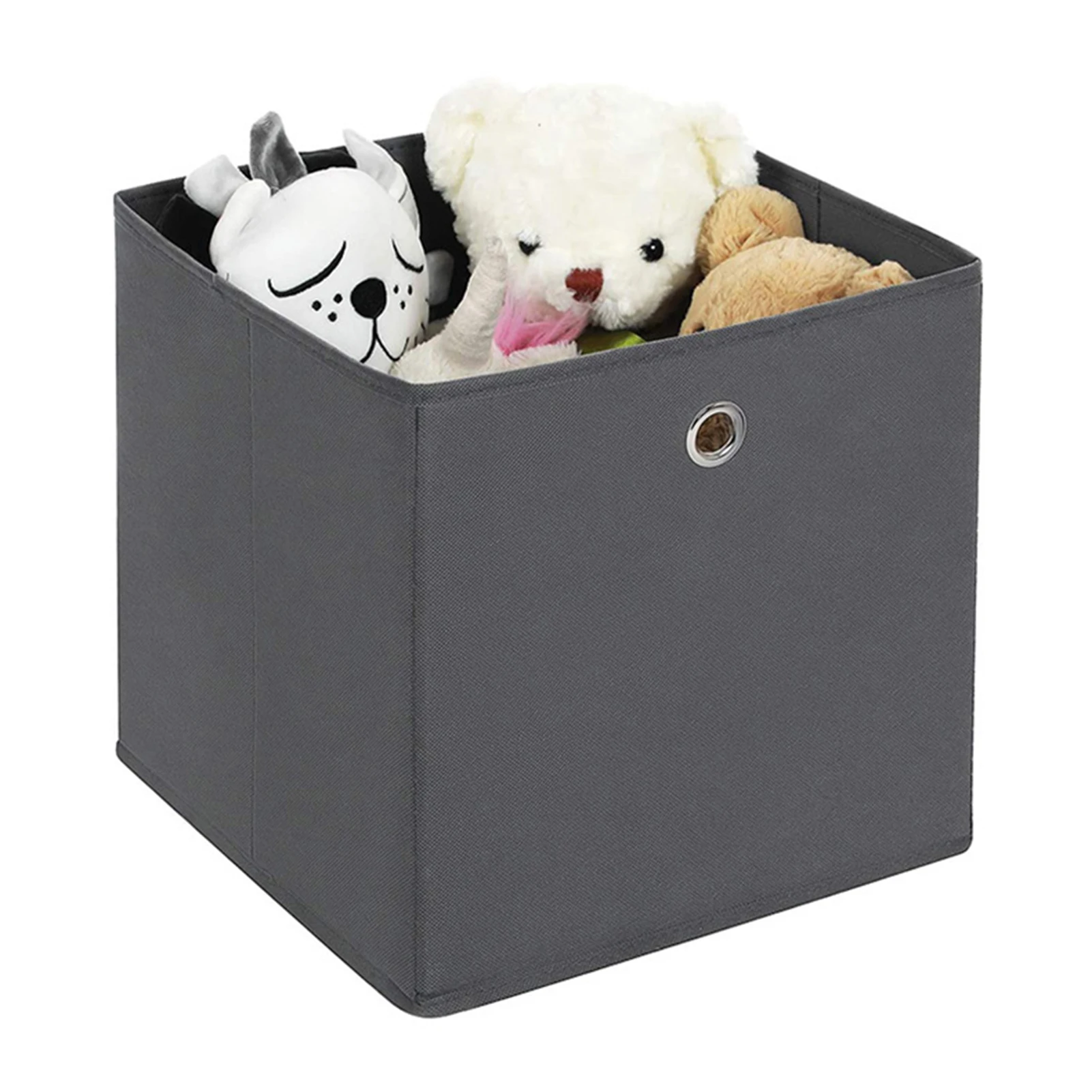 

Органайзер для хранения одежды, складные многофункциональные водонепроницаемые кубики серого цвета для шкафа, полки