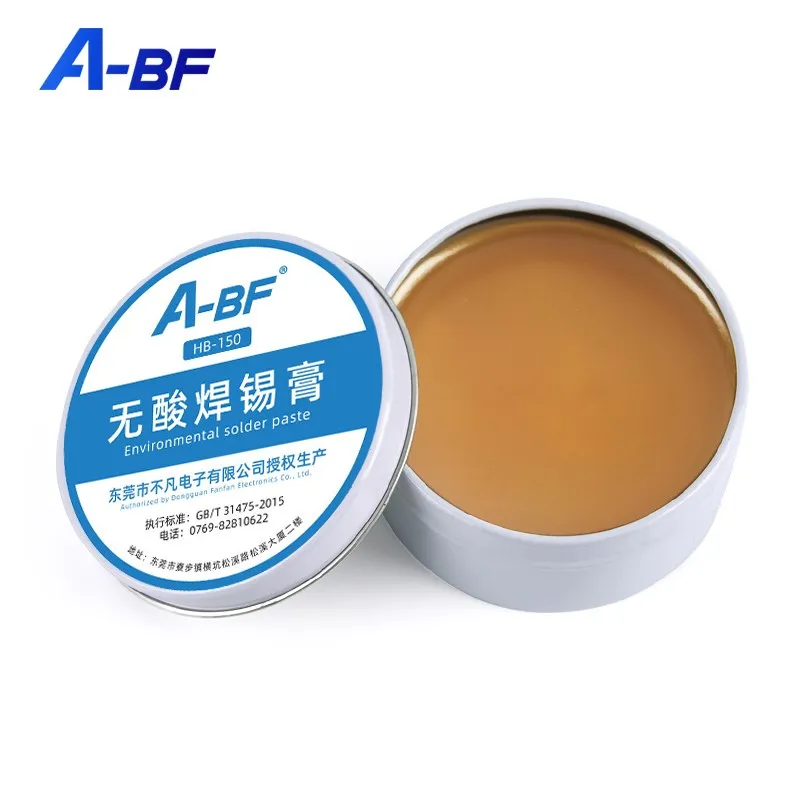 

A-BF Soldering Paste Treasure Solder Flux Soldering Oil SMT Part Environmental Lead Free Welding Gel PCB Repair Tool