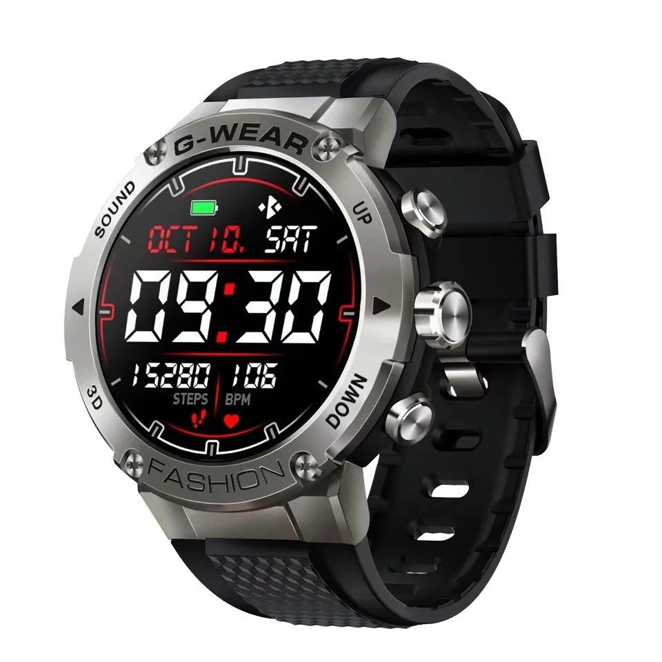 

K28H Smart Watch Men Dial Call Blood Pressure Oxygen Music Player Camera Waterproof Sports Smartwatch Android IOS Free shipping