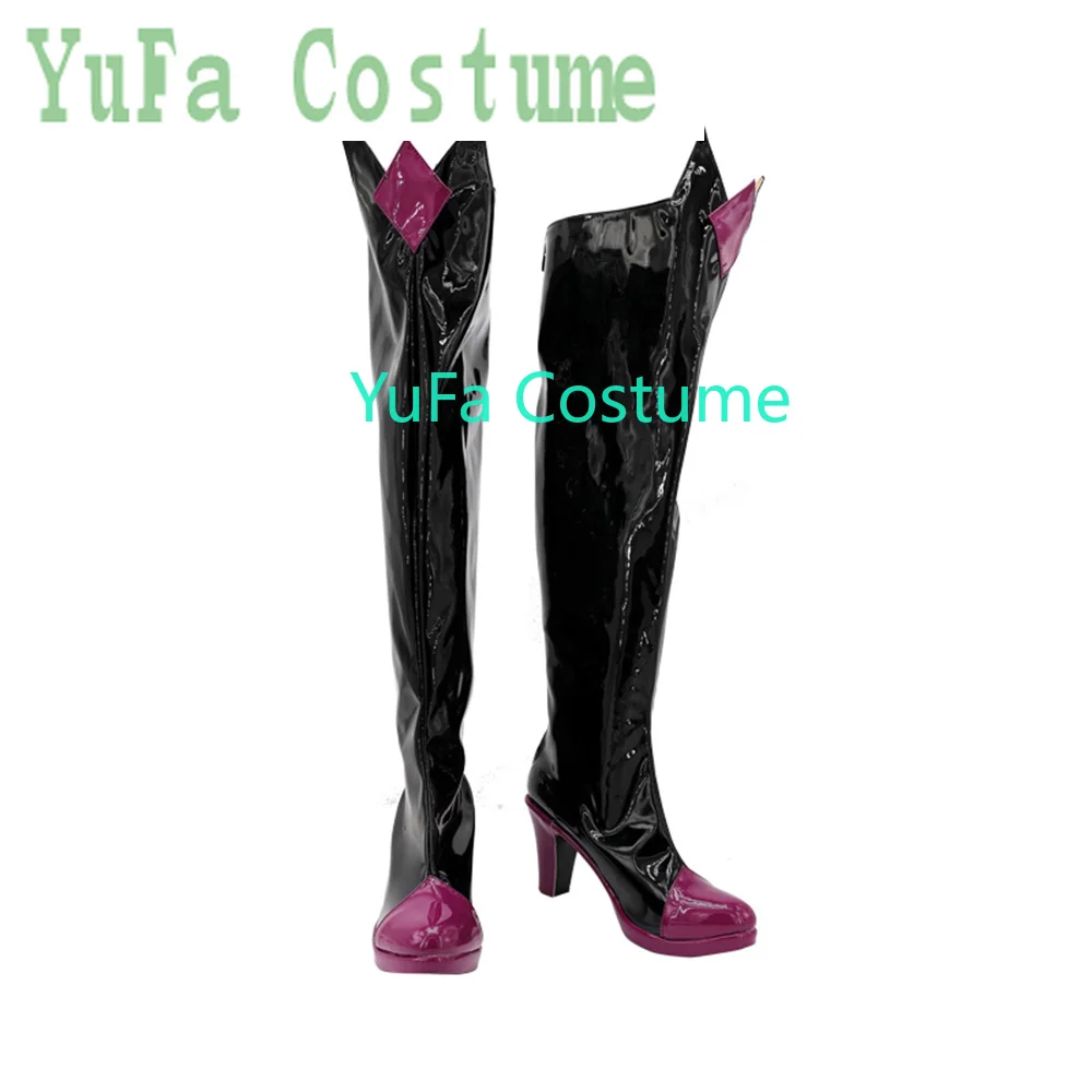 Pretty Cure Precure Bad End Dark pretty cure Обувь для косплея Сапоги Игра Аниме Хэллоуин Рождество