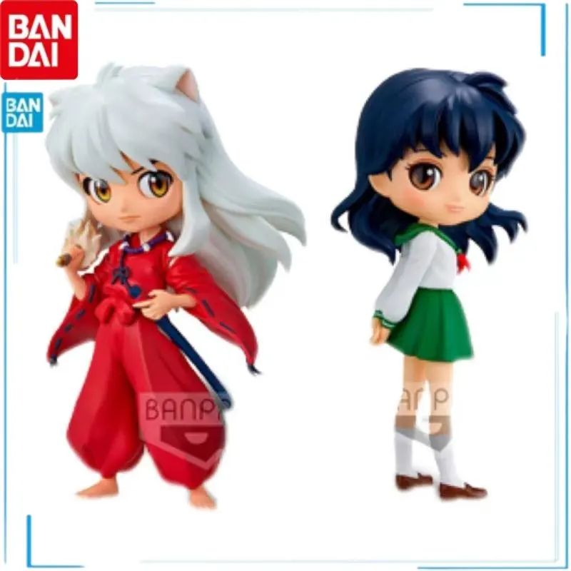 

In Shelf Bandai Anime Figures Inuyasha Higurashi Kagome Japanese Anime Brand New Genuine Action Figure Dolls Kids Brinquedos