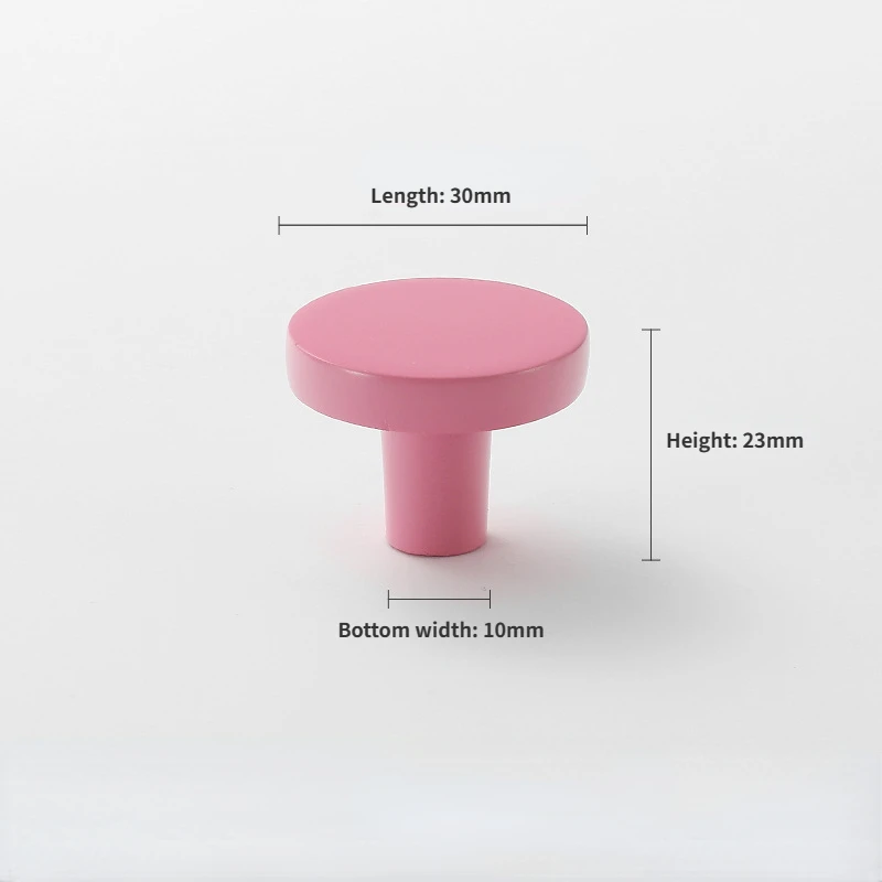 

Ручки для шкафов MARUAT цинковый сплав розовые