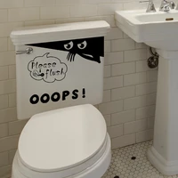 english slogan peeping wallpaper toilet paste toilet toilet decorative wall paste self adhesive wall paste