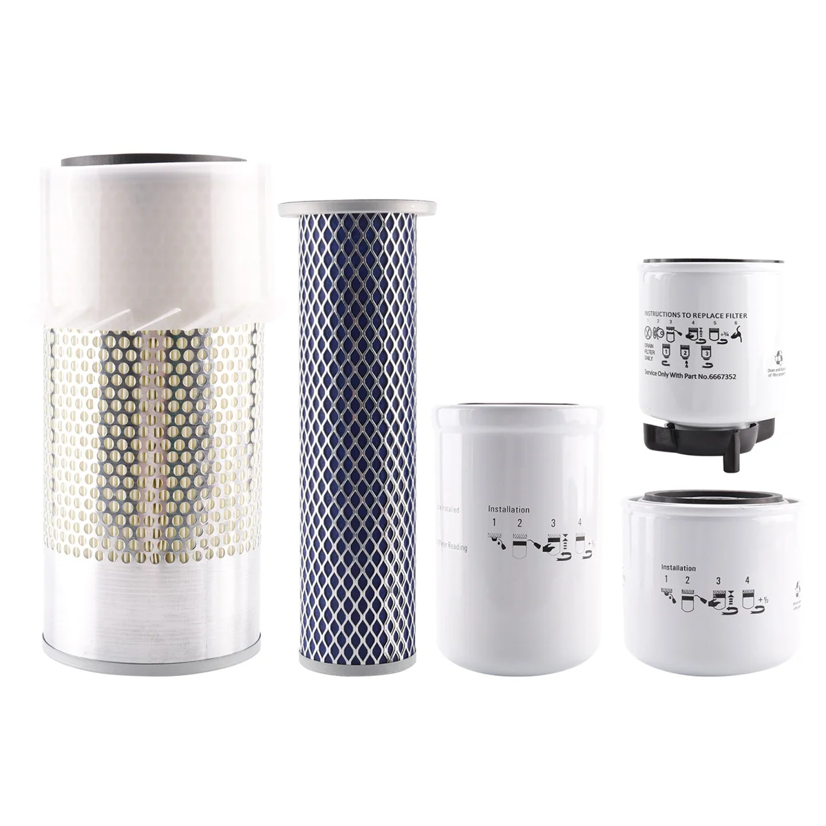 Для комплекта фильтров Bobcat S130 S150 S160 S175 S185 S205 воздушный гидравлический топливный