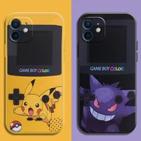 Pokemon GAME Phone Case For IPhone Pro MAX Plus Max Pro Cute Cartoon color Hot Silicone Case Gift