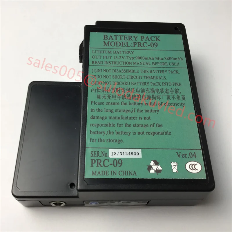 Made in China PRC-09 Lithium Battery Pack for Fiber Fusion Splicer Welder Battery Power Bank13.2V 8800mAh