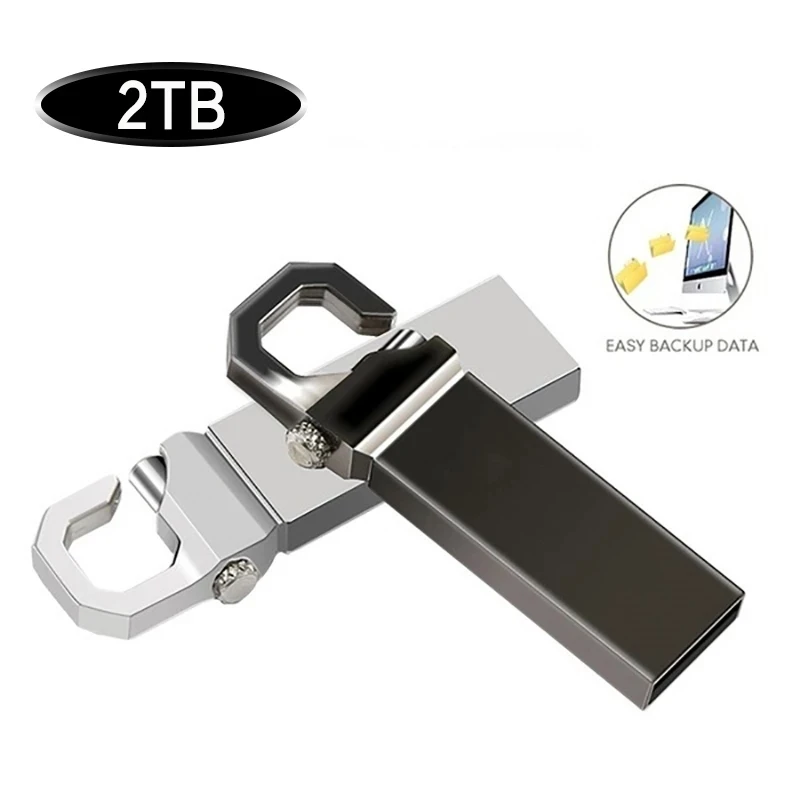 

NEW Usb Flash Drive 2TB Pen Drive Pendrive флешка Metal U Disk Memoria Cel Usb 3.0 2TB Stick Gift for Phone /PC/Car/TV