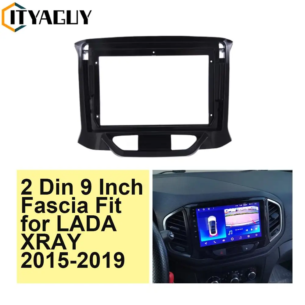 

Рамка для автомобиля LADA XRAY 2015-2019, 9 дюймов, 2 Din