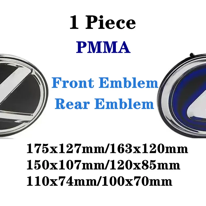 Наклейка на заднюю панель автомобиля, Передняя Эмблема для Lexus IS200, IS250, IS300, CT200H, ES200, ES300, GS300, GS350, RX400, RX450, GX470, NX200, GS