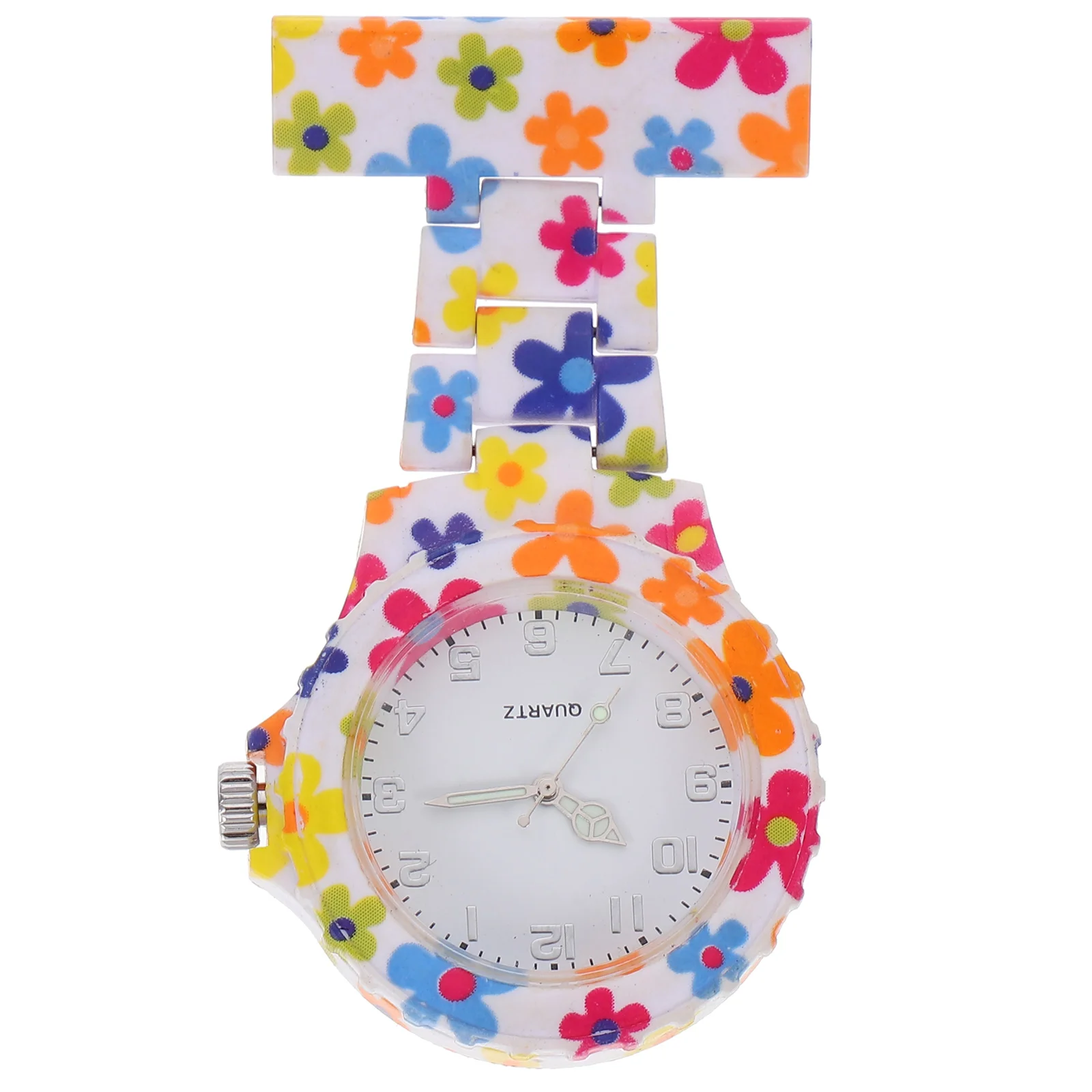 

1Pc Durable Beautiful Portable Watch Pocket Watch Nurse Watch Lapel Watch