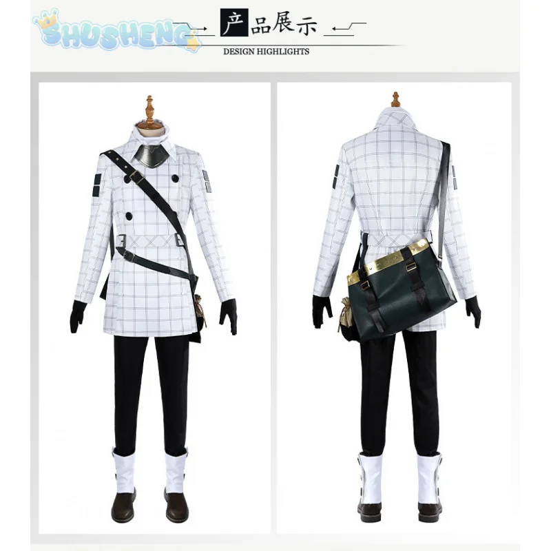 Игра Metaphor:ReFantazio Косплей Elta Will Hero Путешествия мальчик Костюм капитана Обувь