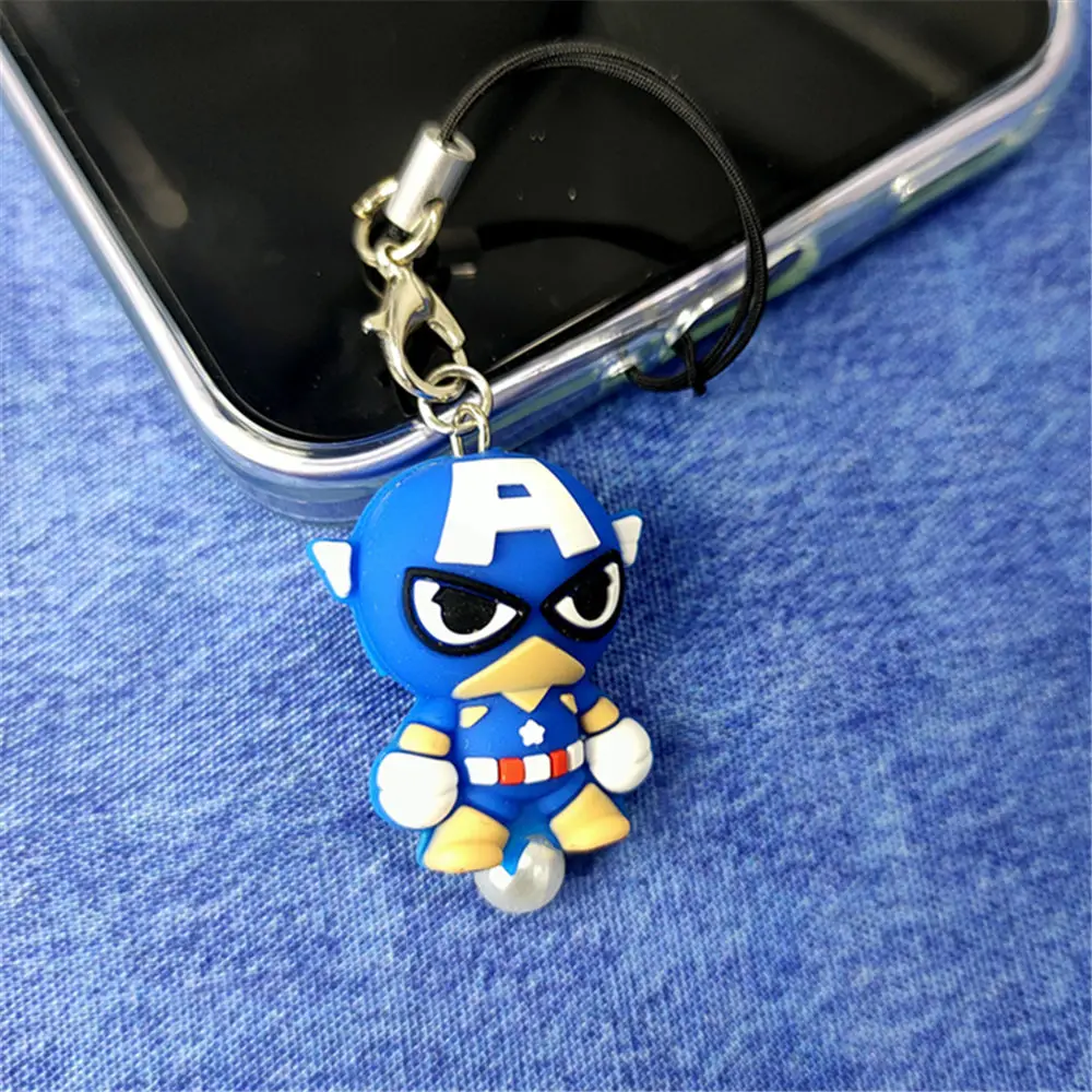 1 шт. Человек-паук Дэдпул йода groot супергерой 3D фокусная бусина силиконовый