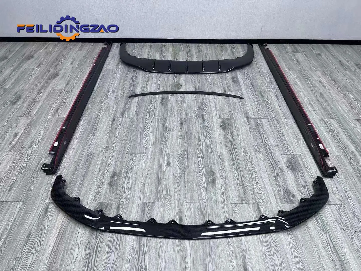 FLDZ Высокопроизводительный передний комплект для губ в стиле W12 Old to New Car