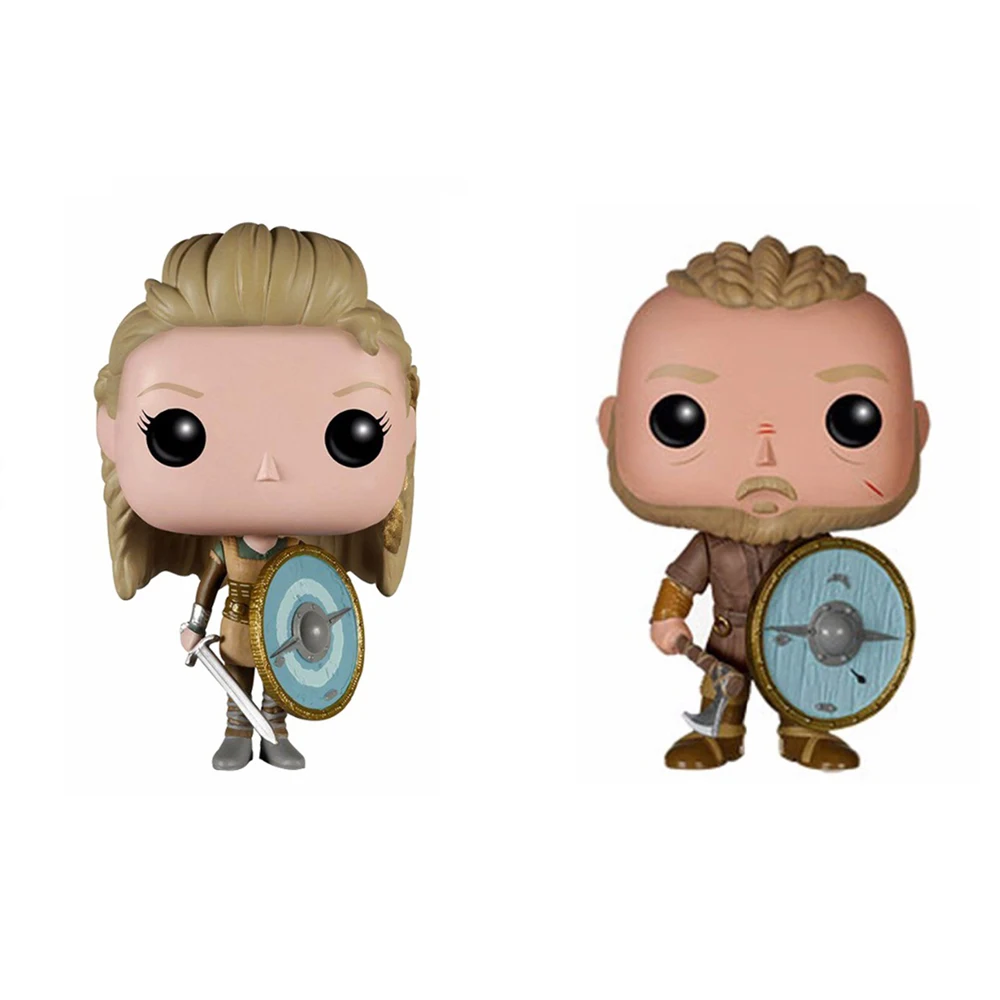 

Vikings LAGERTHA 178# RAGNAR 177# Figure Toys Collection model toy for children