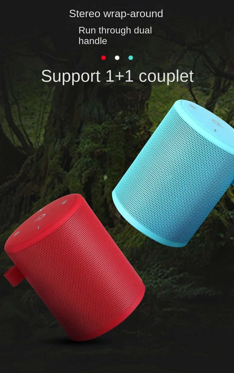 New T2 Mini Bluetooth Speaker New Mountaineering Outdoor Audio Wireless Bluetooth Speaker Subwoofer enlarge