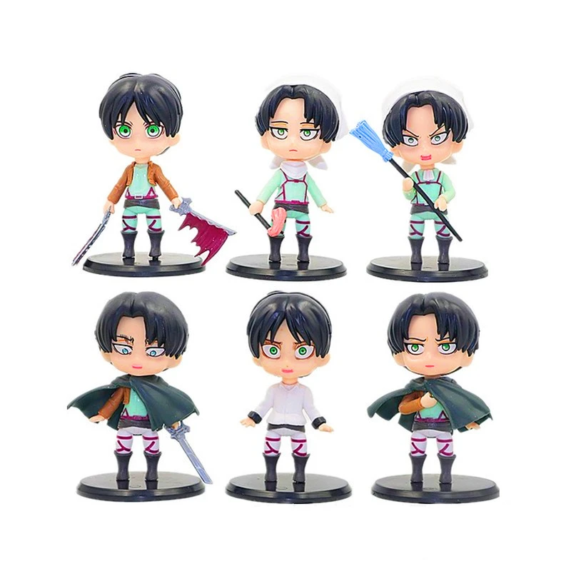 

Nendoroid Anime Mini ATTACK ON TITAN Figure Action Figure Eren Jaeger Armin Arlert Mikasa·Ackerman Pvc Model ARTFX J Rivaille