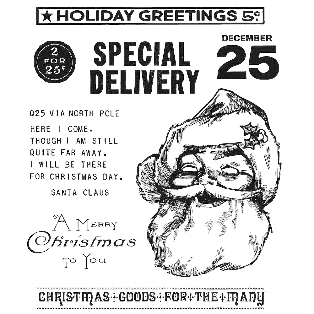 2024 новые прозрачные штампы с рождественским узором Санта-Клауса для