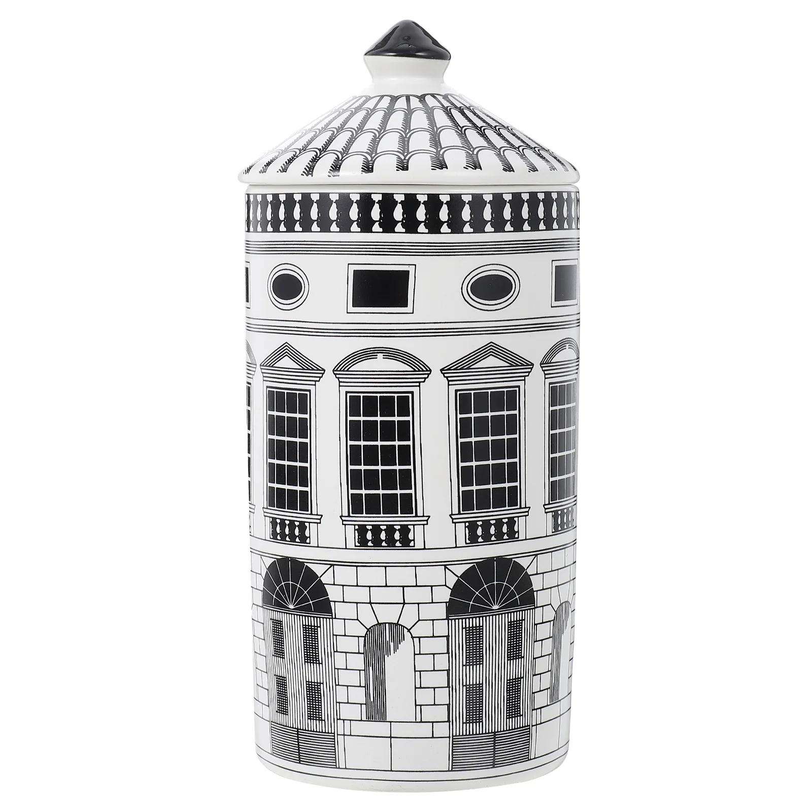 

Storage Jar Creative Storage Jar Ceramic Storage Jar Storage Jar with Lid Sundries Organizer for Office