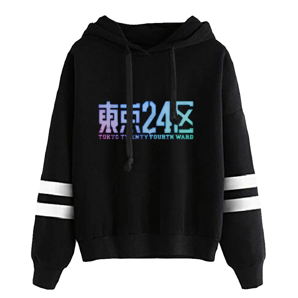 

Tokyo Twenty Fourth Ward Hoodies Unisex Pullover Fashion Hooded Sweatshirts Women Men Anime Casual Harajuku Clothes