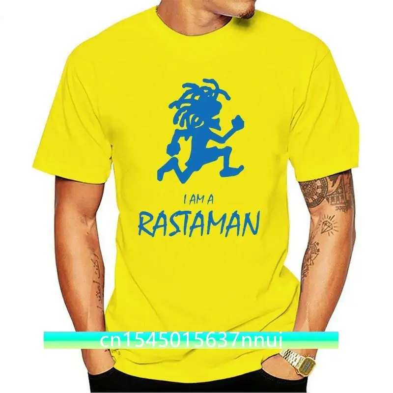 Купи Funny Shirts Crew Neck Short-SleeveI am a Rastaman Rastafari Reggae T-Shirt Printed t shirt Men t shirt Casual Tops за 751 рублей в магазине AliExpress