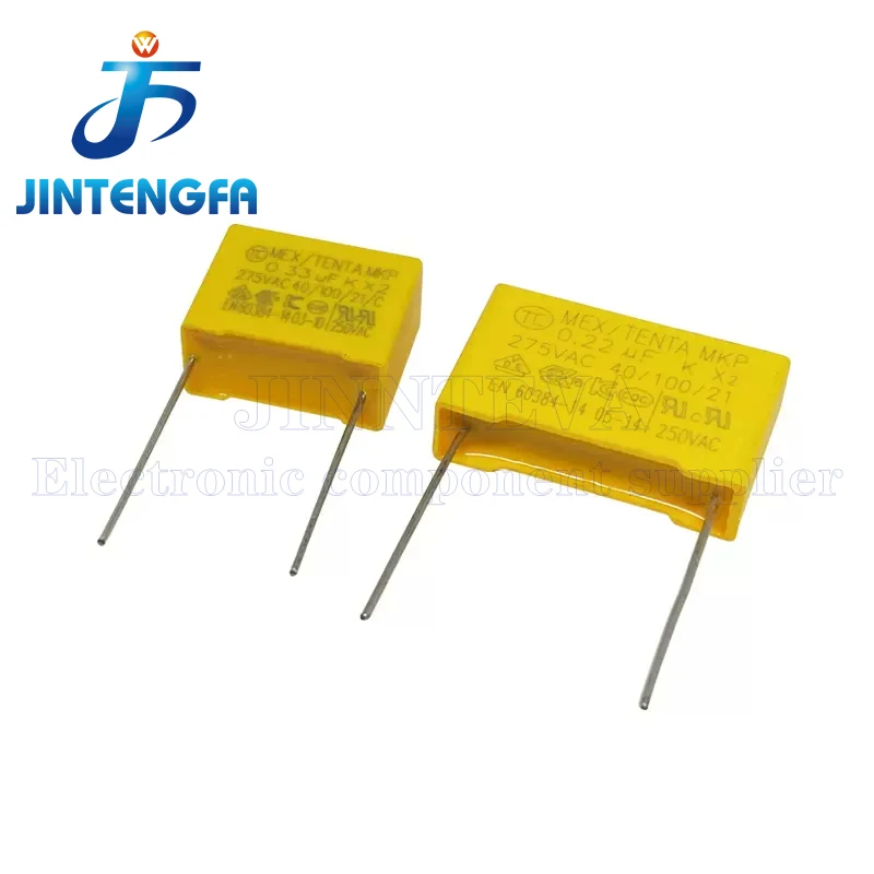 Конденсатор X2 MKP 15/22 В переменного тока 10/5/27 0 01 5 мм 1 мкФ 22 47 68 2 10 шт