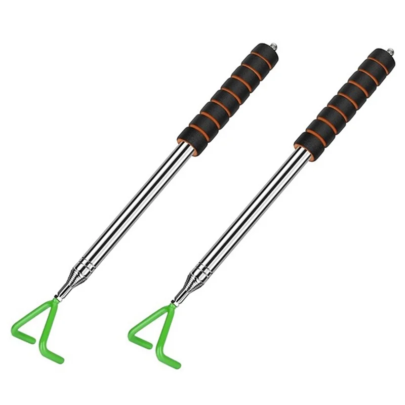 

2Pc Disc Golf Retriever Telescoping Disc Golf Grabber Durable Stainless Steel Disc Golf Retrieving Device Retrieve Discs