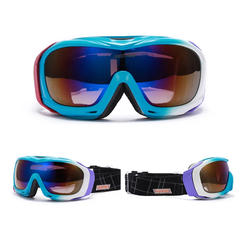 

2022 Double Layer Winter Baby Boy Girls Snow Goggles Anti Fog Outdoor Children Ski Glasses Mountain Toddler Kids Snow Eyewear