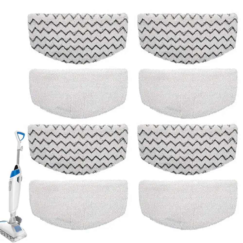 8 Pack Steam Mop Pads for Bissell Powerfresh Steam Cleaner M