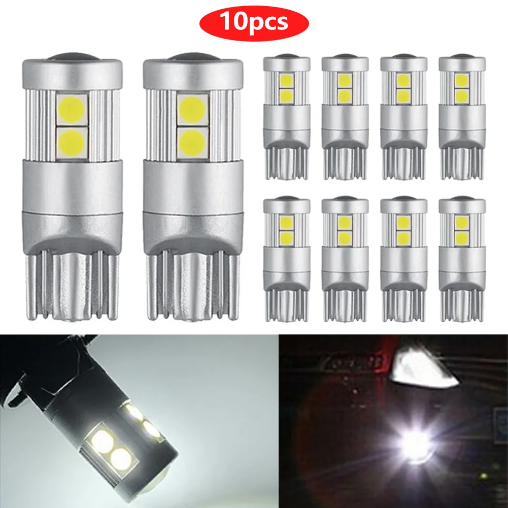 

Для автомобильных габаритных огней T10 1,84 Вт 3030 9-18 в 9SMD декодирование