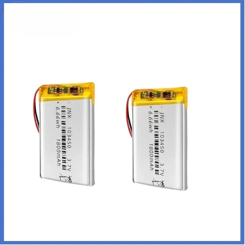 BCAK 103450 3 7 В 2000 мАч полимерная литиевая аккумуляторная батарея JST PH 2 0 мм