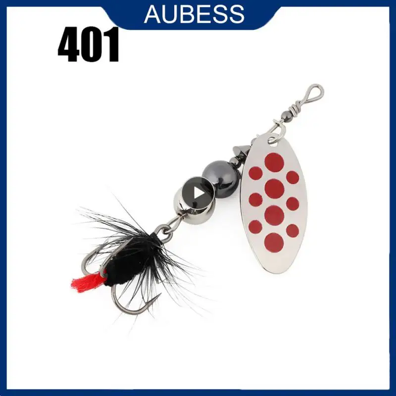 

Fake Bait Equipped With Colorful Feathers And Strong Fish Luring Stainless Steel Connecting Shaft Bionic Bait Strong Stability