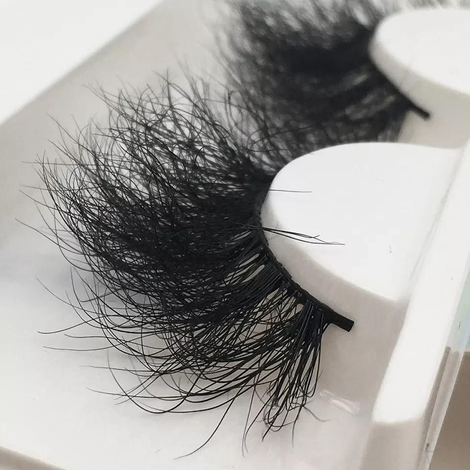 

RED SIREN Fluffy Mink Lashes Short Messy Wispy Natural Eyelashes 10mm-18mm Hamdmade Real 3D Mink Eyelashes Makeup False Lashes