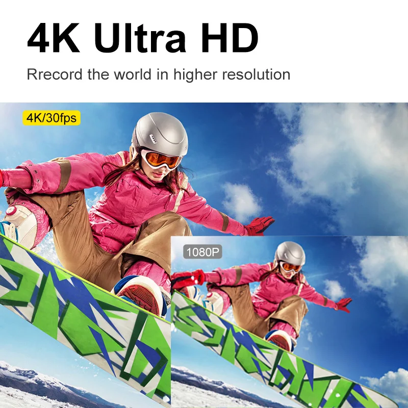 New Action Camera Ultra HD 4K 30fps WiFi 2.0-in 170D Underwater Waterproof Helmet Video Recording Cameras Sport With Telecontrol enlarge