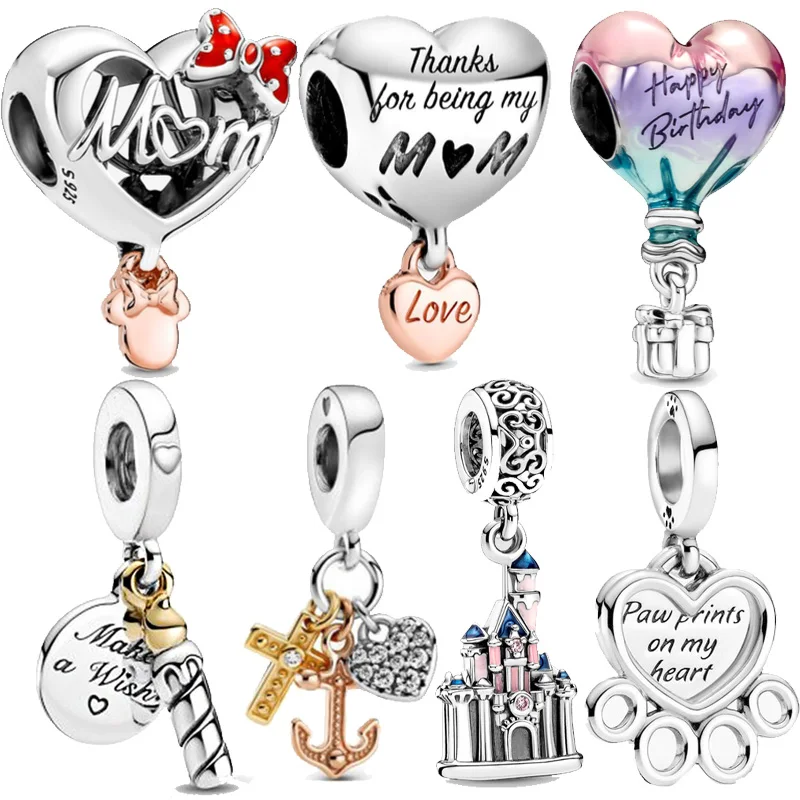 

Mothers Day 925 Sterling Silver Bead Family Tree Mom Infinite Love Dangle Fit Original Europe Charms Mybeboa Bracelet Jewelry