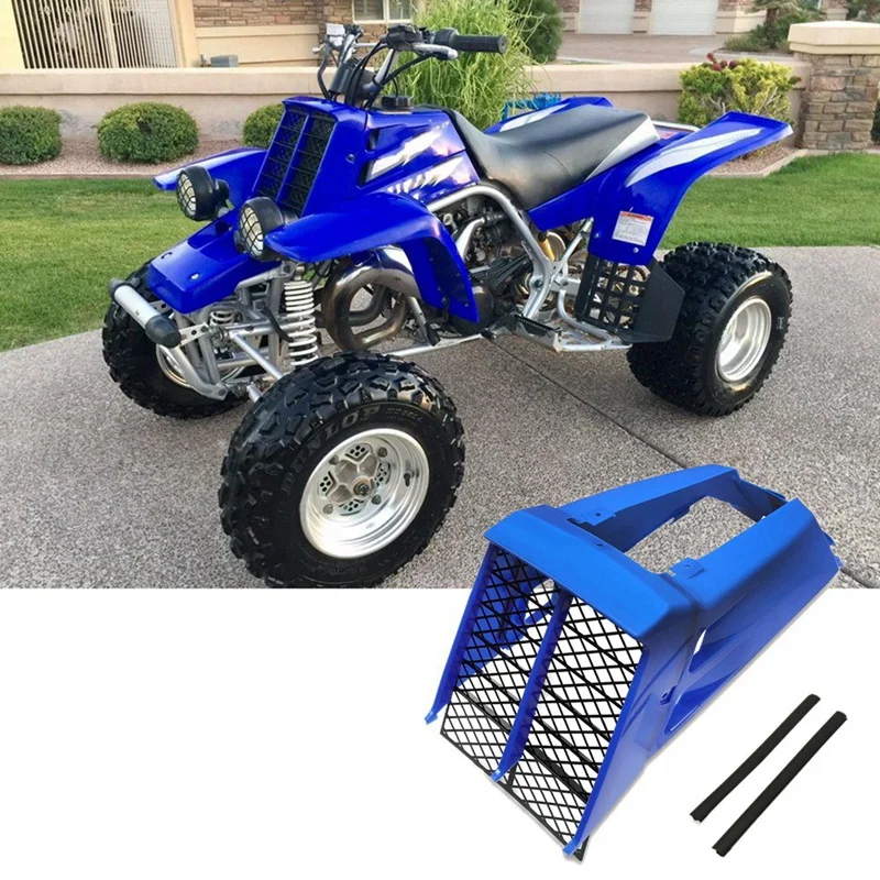 

Radiator Cover Grille And Tank Side Cover Blue For 1987-2006 Yamaha Banshee 350 YFZ350