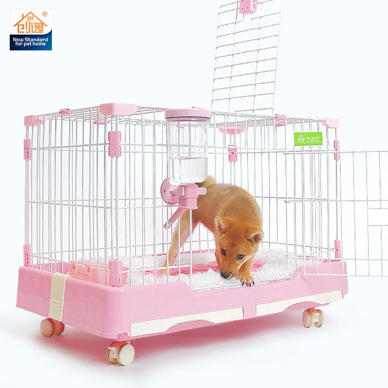 

Dog Cage Small Dog with Toilet Pet Cage Medium and Large Cage Rabbit Cage