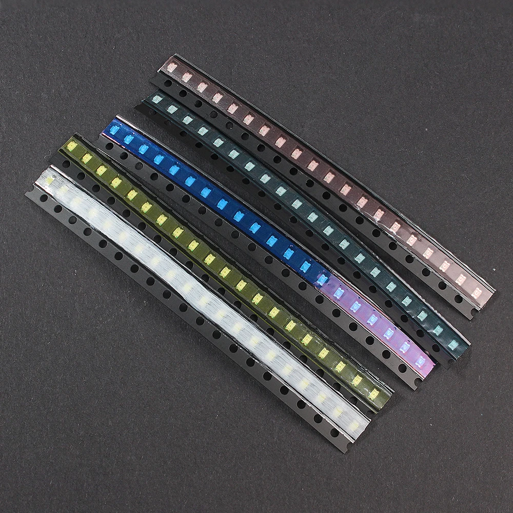 

0805 LEDs Diodes Kit Red, Green, Blue, Yellow, White 5 Colors*20pcs, 0805 LED lighting DIY Electronic Components Kit