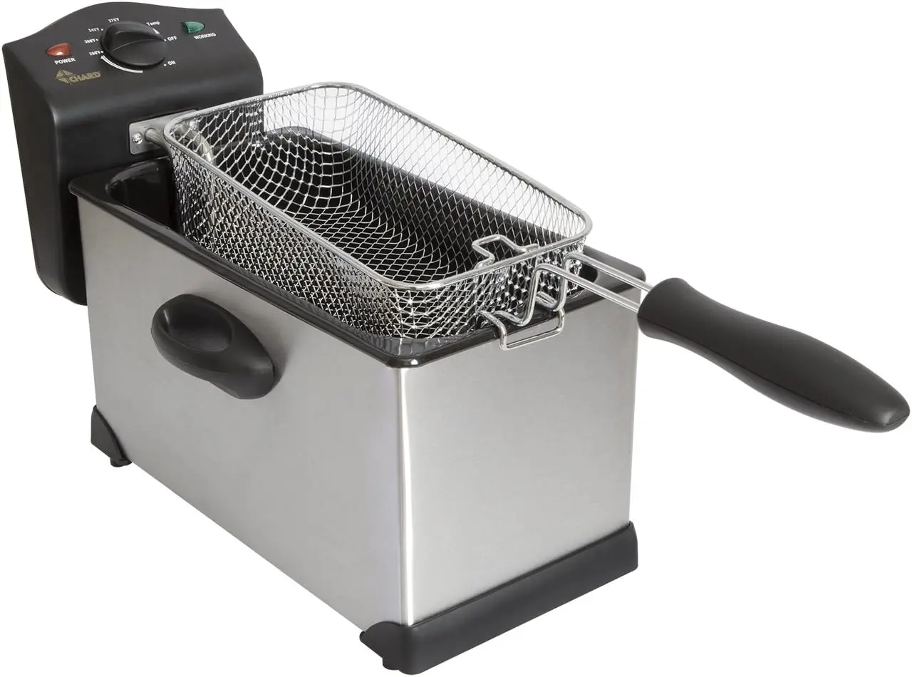 

Deep Fryer, Stainless Steel, 3 Liter, 1700 watts