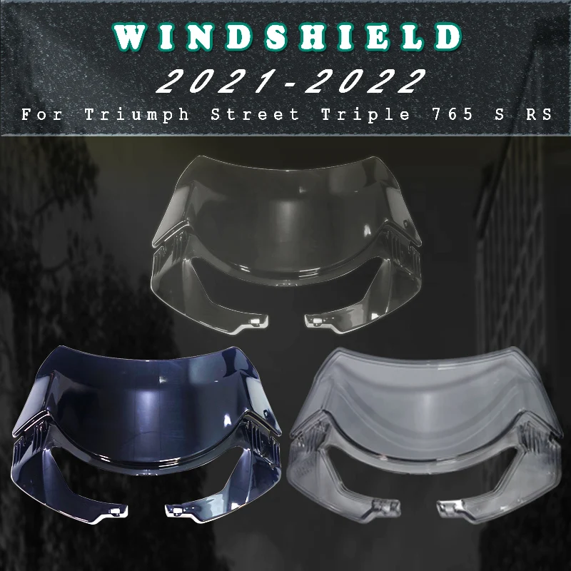 Ветровое стекло для Triumph Street Triple 765 S RS 765R 2021-2022 ветровое ветровой отражатель