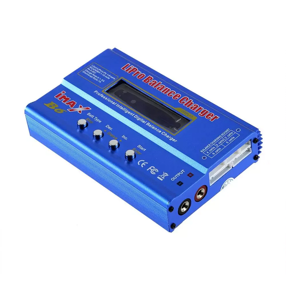 

B6 80W RC Battery Charger Lipo NiMh Li-ion Ni-Cd RC Battery Balance Digital Charger Discharger for RC Helicopter Aircraft