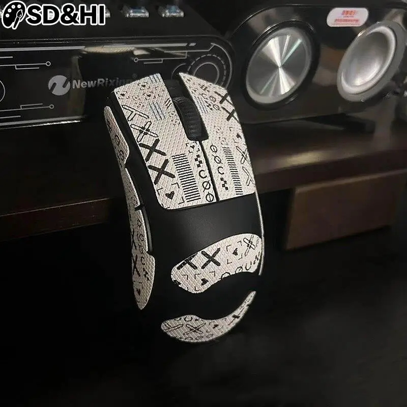 

Mouse Anti-Slip Sticker Mouse Grip Tape Skate Handmade Sticker Non Slip Suck Sweat For Razer DEATHADDER V3