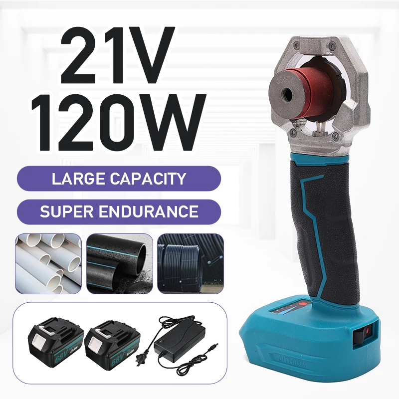 

Cordless Pipe Welding Machine Hot Melt Machine Water Tube Melter Plastic Welding Machine Rechargeable For Makita 18V Battery