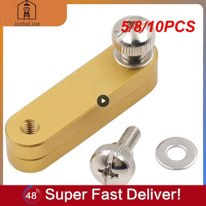 

5/8/10PCS Marking Gauge Measuring Aluminum Alloy Steel Ruler Positioning Block Locating For Wooden Products Carpentry Scriber