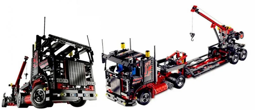 Конструктор Lepin 20020 Буксировщик тягач - Technic 8285 | Игрушки и хобби