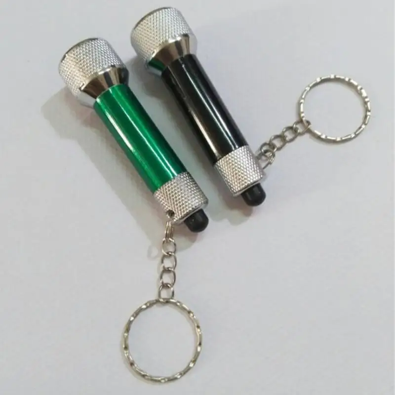 

Mini LED Flashlight Outdoor Camping Hiking Walking Portable Pocket Hand Torch With Key Ring Aluminum Alloy 5LEDs Flashlight