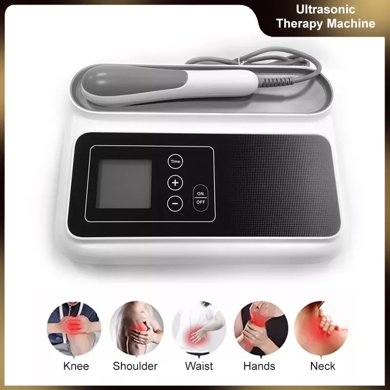

Аппарат ультразвуковой терапии медицинские ультразвуковые инструменты для боли в теле рельефная мышца массаж 1MHz физиотерапия ЖК-экран