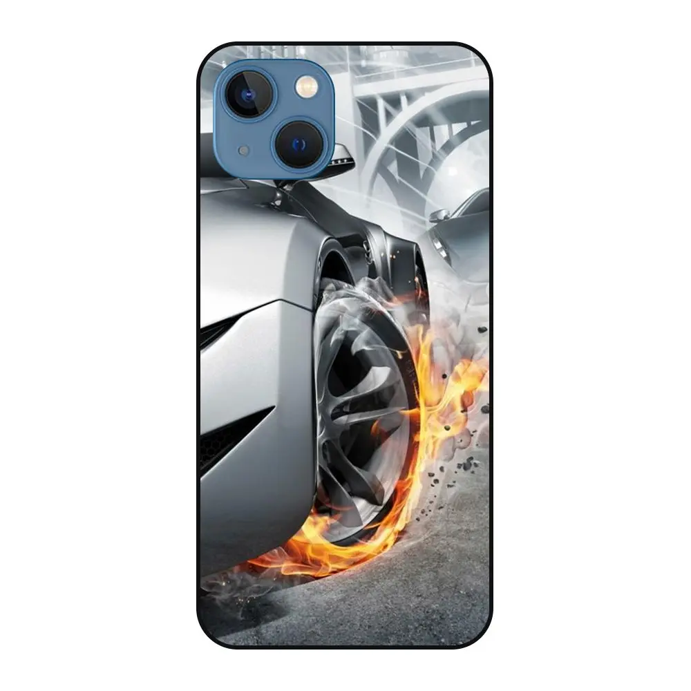 Аксессуары Чехлы Чехол дешевый настоящий чехол для iPhone 13 животное сотового