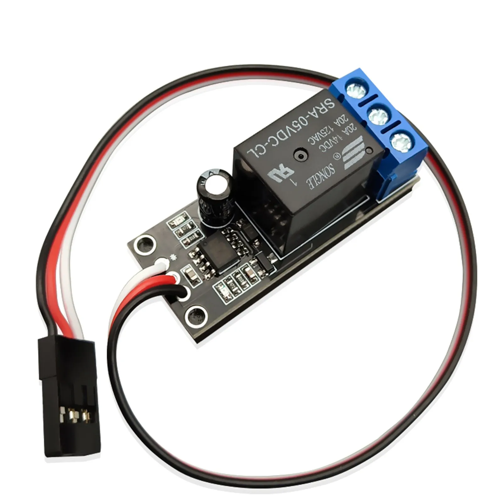 

RC Model PWM Receiver Control Switch 20A Relay for Water Pump Light FPV Camera
