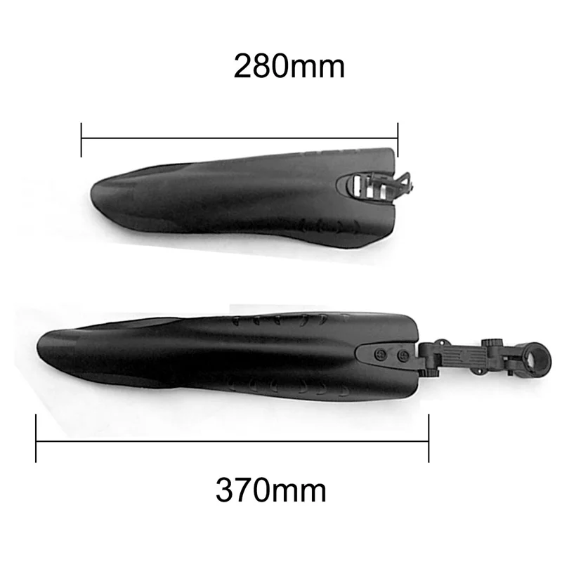 Черный горный велосипед дорожная шина переднее и заднее крыло комплект крыльев